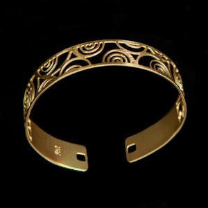 Bracelet Klimt : La Frise Stoclet (finition or)