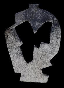 Broche Serge Poliakoff : Finition Argenté noir (Ruthenium)