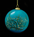 Vincent Van Gogh Glass ball christmas ornament, Almond Branches in Bloom