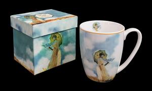 Mug Claude Monet en porcelaine : Dame à l'ombrelle