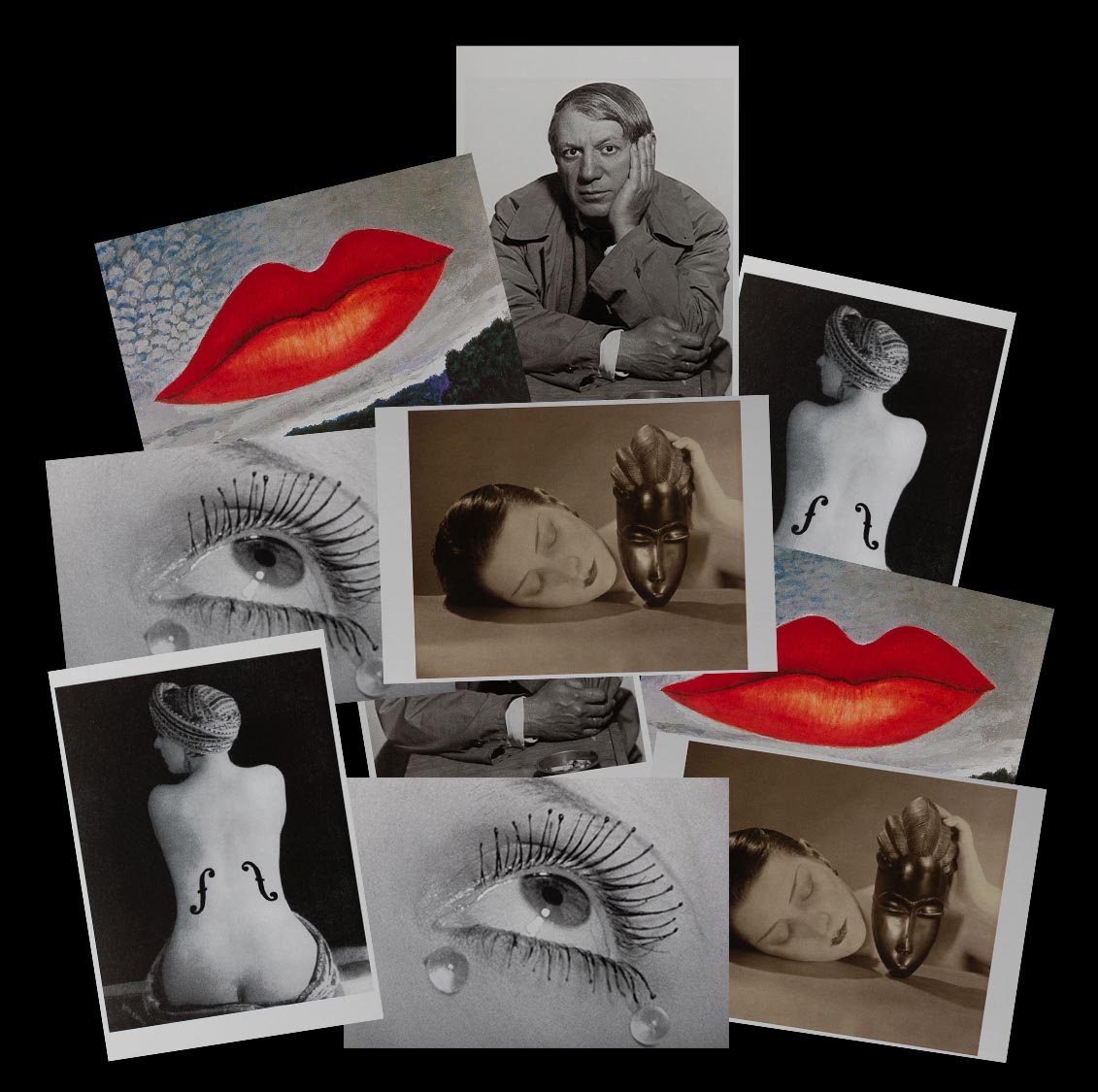 man ray collage