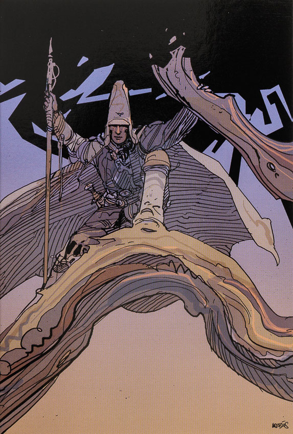 Jean Giraud, Moebius postcard n°7 (Sleeve n°3)