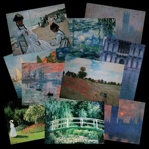 13 Cartes postales Claude Monet (Lot n°1)