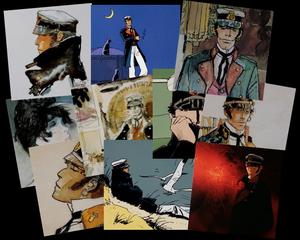 Postales Corto Maltese de Hugo Pratt (Lote n°1)