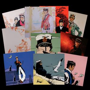 Postales Corto Maltese de Hugo Pratt (Lote n°2)