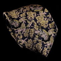 Raoul Dufy Silk tie : The hunting (blue)