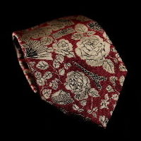 Raoul Dufy Silk tie : Paris (red)