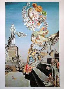 Lámina Salvador Dali, El Juego Lugubre, 1929