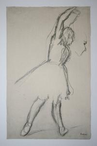 Edgar DEGAS : Ballerina 1, stampa d'arte 40 x 30 cm, riproduzione su una lussuosa carta spessa speciale d'Arte 250g/mu00b2