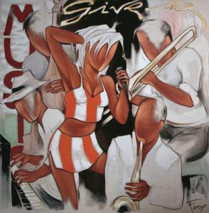 Affiche Pierre Farel : Give me Music