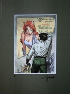 Affiche signée de Juanjo Guarnido : Natalia