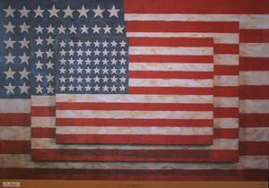 Jasper JOHNS : Trois Drapeaux, 1958 : Reproduction en Affiche d'art 