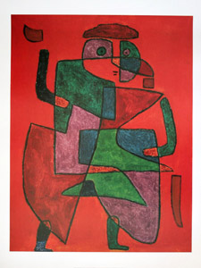 Stampa Paul Klee, L'arrivo dello sposato, 1933