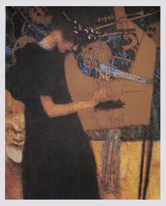 Stampa Gustav Klimt, La musica, 1895 (Giclée)