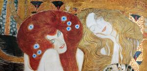 Affiche Gustav Klimt : La frise Beethoven (detail), 1902