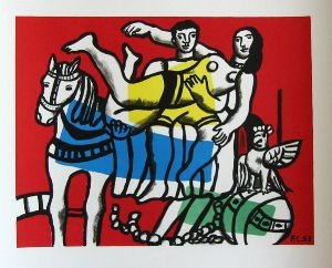 Litografía Fernand Léger : El circo