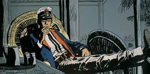 Lámina de Hugo Pratt, Corto Maltese : Corto tropiques