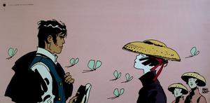 Lámina de Hugo Pratt, Corto Maltese : Les femmes