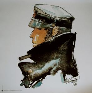 Lámina de Hugo Pratt, Corto Maltese : Dedicated to Corto