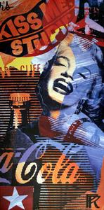 Art print Raynal -  Kiss me stupid  (Marilyn Monroe)