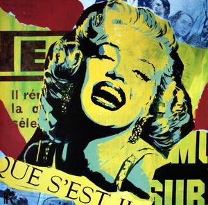 Art print Raynal - Que s’est-il passé (Marilyn Monroe)