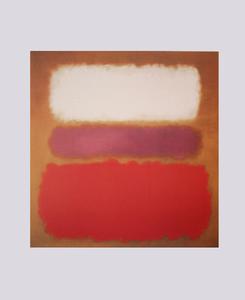 Mark Rothko poster print, White cloud over purple, 1957