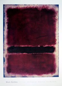 Mark Rothko poster print, Untitled, 1963