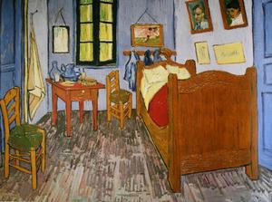 Affiche Vincent Van Gogh : La chambre de van Gogh à Arles, 1889