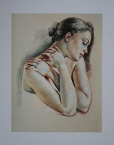 Francine Van Hove poster print, Etude pour Nadège