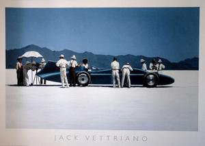 Lámina Jack Vettriano, Bluebird at Bonneville