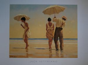 Lámina Jack Vettriano, Mad Dogs