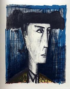 Lithographie Bernard Buffet : Torero, 1967