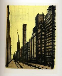 Lithographie Bernard Buffet : New York VIII, 1967