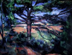 Affiche Paul Cezanne : Le Grand Pin, 1892-1896