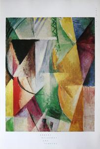 Affiche Robert Delaunay : Une fenêtre, 1912