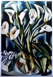 Affiche Tamara De Lempicka : Arums, 1935