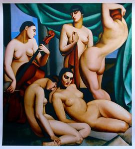 Affiche Tamara De Lempicka : Rythme, 1924