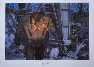 Affiche Juanjo Guarnido : Blacksad, Dockers