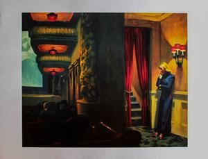 Affiche Edward Hopper : New York Movie, 1939