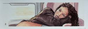 Stampa firmata Milo Manara, Treno