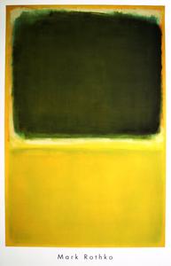 Mark Rothko poster print, Untitled 1951