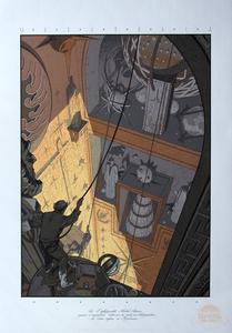 Sérigraphie François Schuiten : Les Cités Obscures : Marahuaca