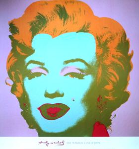 Affiche Andy Warhol : Marilyn Monroe - Pale Pink