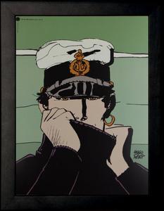 Affiche encadrée Corto Maltese de Hugo Pratt : Corto pour Dior