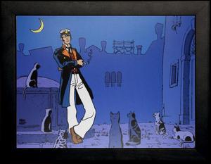 Affiche encadrée Corto Maltese de Hugo Pratt : Corto Théâtre