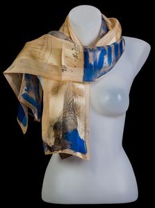 Foulard en soie Auguste Rodin : La naissance de Vénus