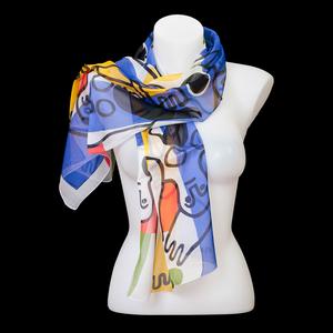 Foulard en soie Fernand Léger : Mahana No Atua