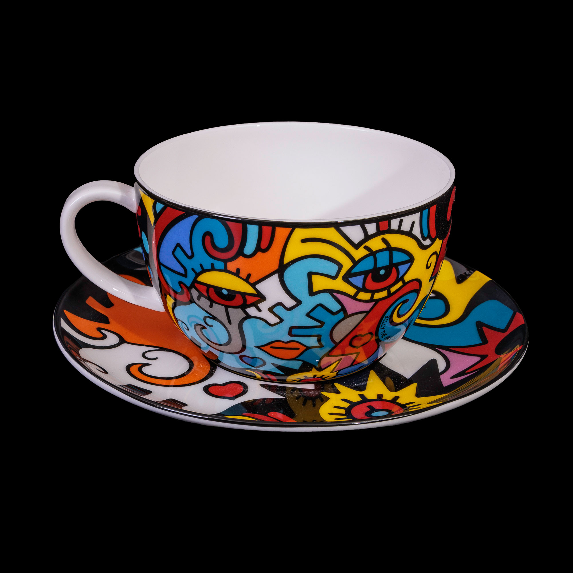Billy the teacup big Together (Goebel) and Artist : saucer