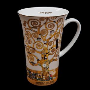 Taza Gustav Klimt, El árbol de la vida (Goebel)