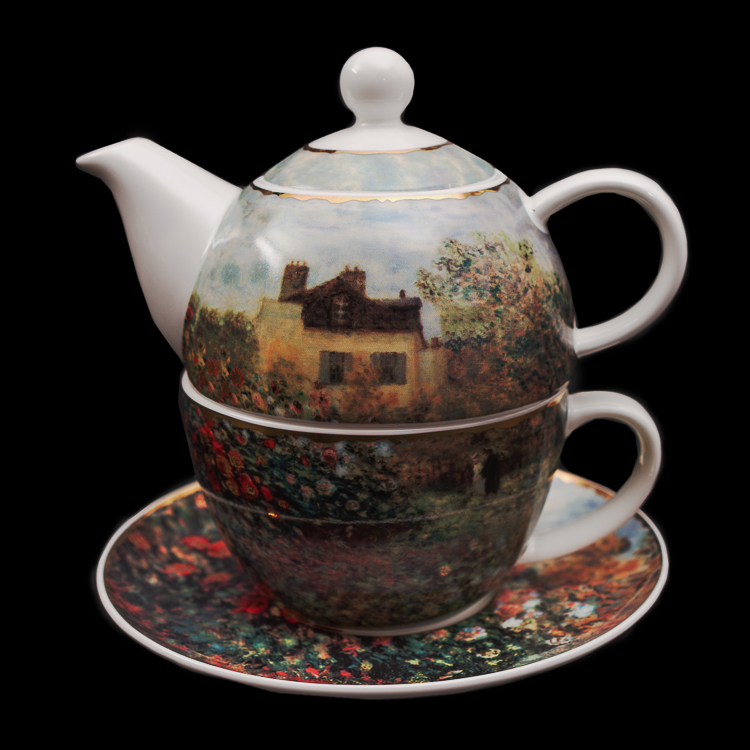 for Monet Artist\'s One Tea House Claude The porcelain :